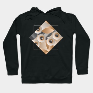 Owl | Geometric and Abstracted Hoodie